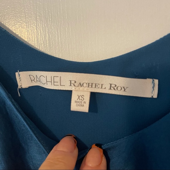 NWT Teal Midi Dress - Size XS/S - Picture 4 of 5